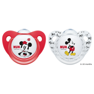 NUK Silicone Soother 6-18m - Disney Mickey
